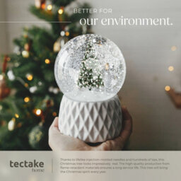 Tectake Christmas Tree Prancer - Artificial In Green, Injection Moulded Needles - 210 Cm - Green - thumbnail 7