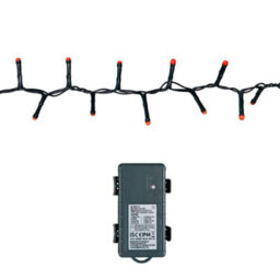 Samuel Alexander 9M 360 Led Battery Operated Christmas Berrybrights String Lights In Red - thumbnail 8