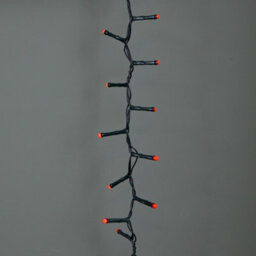 Samuel Alexander 9M 360 Led Battery Operated Christmas Berrybrights String Lights In Red - thumbnail 4