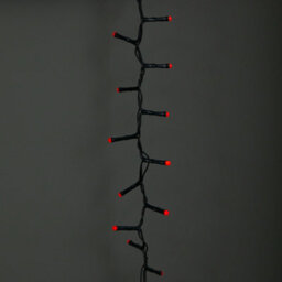Samuel Alexander 9M 360 Led Battery Operated Christmas Berrybrights String Lights In Red - thumbnail 6