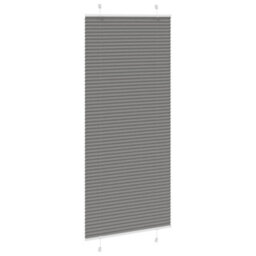 Berkfield Pleated Blind Anthracite 85X200 Cm Fabric Width 84.4 Cm Polyester - thumbnail 3
