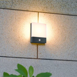 12W Outdoor LED Wall Lamp with PIR Motion Detector Energy Efficient Waterproof Security Light - thumbnail 1