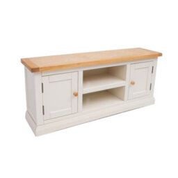 Cabinet Bits Castelli Off White 2 Door Tv Cabinet Wood Knob - thumbnail 3
