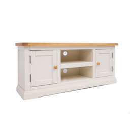 Cabinet Bits Castelli Off White 2 Door Tv Cabinet Wood Knob - thumbnail 2
