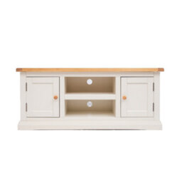 Cabinet Bits Castelli Off White 2 Door Tv Cabinet Wood Knob - thumbnail 1