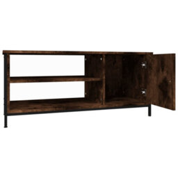 Vidaxl Tv Cabinet Smoked Oak 100X40X45 Cm Engineered Wood - thumbnail 6