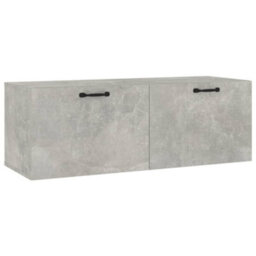 Vidaxl Wall Cabinet Concrete Grey 100X36.5X35 Cm Engineered Wood - thumbnail 2