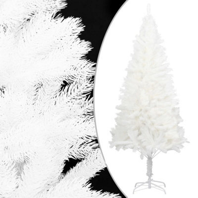 Berkfield Artificial Christmas Tree Lifelike Needles White 150 Cm - image 1