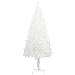 Berkfield Artificial Christmas Tree Lifelike Needles White 150 Cm - thumbnail 3