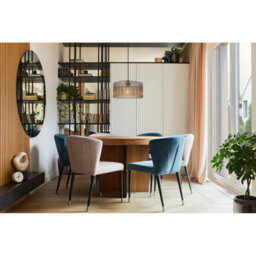 Luminosa Lighting Luminosa Leeds Cylindrical Pendant Ceiling Light Matt Black 1X E27 - thumbnail 6