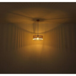 Luminosa Lighting Luminosa Leeds Cylindrical Pendant Ceiling Light Matt Black 1X E27 - thumbnail 5