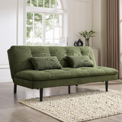 Home Detail Butterfly Clic-Clac Sofa Bed, Sage Green Linen - image 1