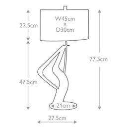 Elstead Lighting Ribbon 1Lt Table Lamp Finish: Polished Nickel Wired: 1X60W E27 220-240V 50Hz - thumbnail 6