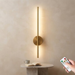 1Pc 60Cm Gold Led Wall Light Battery Not Include - thumbnail 2
