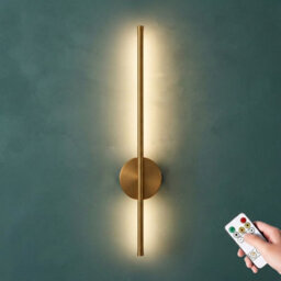 1Pc 60Cm Gold Led Wall Light Battery Not Include - thumbnail 3
