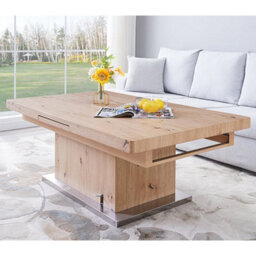 Furniture in Fashion Elgin Extending Wooden Coffee In To Dining Table In Sonoma Oak - thumbnail 6