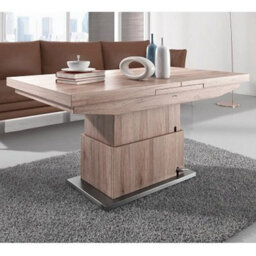 Furniture in Fashion Elgin Extending Wooden Coffee In To Dining Table In Sonoma Oak - thumbnail 4
