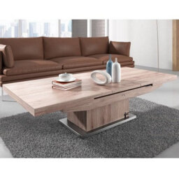 Furniture in Fashion Elgin Extending Wooden Coffee In To Dining Table In Sonoma Oak - thumbnail 3