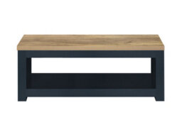 Birlea Highgate Coffee Table Navy Blue & Oak - thumbnail 8