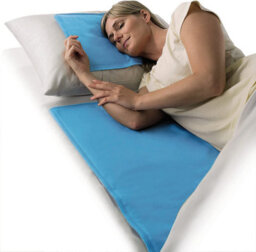Cooling Gel Pvc Mattress Pad - Provides Constant Comfort & Requires No Refrigeration - Measures 68 X 89Cm - thumbnail 1