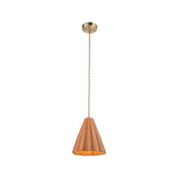 Edit Iris Ceramic Ceiling Pendant Light Terracota - thumbnail 3