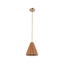 Edit Iris Ceramic Ceiling Pendant Light Terracota - thumbnail 2