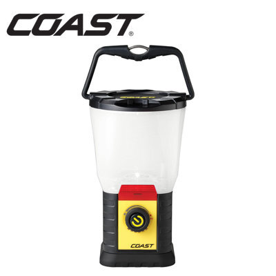 Coast Eal 20 Led Lantern 375Lumens 100Hrs Pre Set Red And White Light Modes Eal20 Lantern Without Batteries - image 1