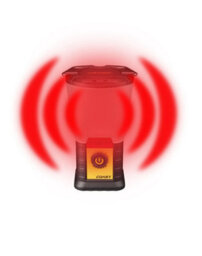 Coast Eal 20 Led Lantern 375Lumens 100Hrs Pre Set Red And White Light Modes Eal20 Lantern Without Batteries - thumbnail 6