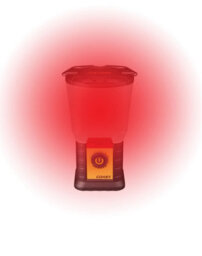 Coast Eal 20 Led Lantern 375Lumens 100Hrs Pre Set Red And White Light Modes Eal20 Lantern Without Batteries - thumbnail 5