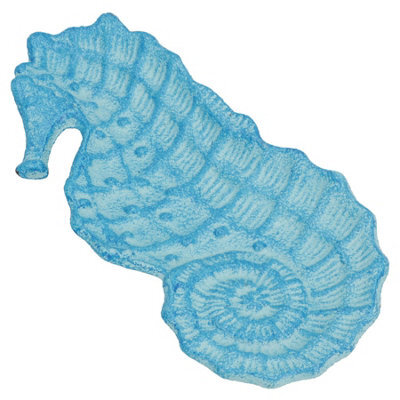 AB Tools Seahorse Soap Dish Bar Holder Seaside Vibe Bathroom Toilet Ornament Beach - image 1