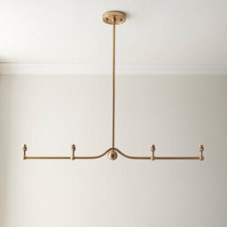 Loops Stylish 2 Pack Vintage Pendant Lights With Aged Brass Finish - thumbnail 5