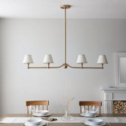 Loops Stylish 2 Pack Vintage Pendant Lights With Aged Brass Finish - thumbnail 3
