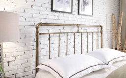 Save On Goods UK 5Ft King Size Retro Bed Frame Bronze,metal Pipe,tube Design.rustic,scaffold Style. - thumbnail 5