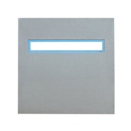Insl8 Linear Wet Room Tile-On Shower Tray With Black Grate - Alternative Slots Style - 800 X 800 X 30mm - thumbnail 8