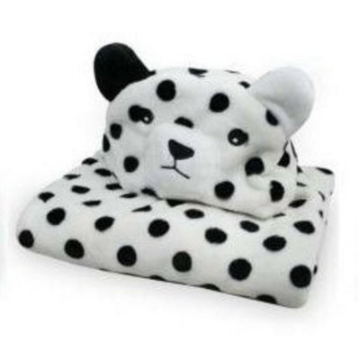 Woodside Home Living Hooded Baby Blanket - Dalmatian Dog - image 1
