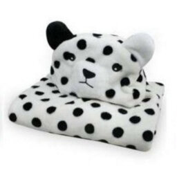 Woodside Home Living Hooded Baby Blanket - Dalmatian Dog - thumbnail 1