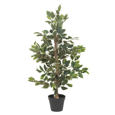 Urbn-Living Urbnliving White Tipped Large 95Cm Artificial Plants Home Office Garden Feature Faux Plant Tree Pot New - image 1
