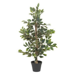 Urbn-Living Urbnliving White Tipped Large 95Cm Artificial Plants Home Office Garden Feature Faux Plant Tree Pot New