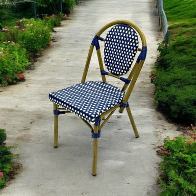 Blue Paris Bistro Chairs Cafe & Garden Chair Be Furniture - image 1