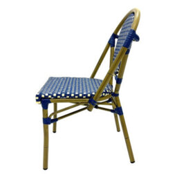 Blue Paris Bistro Chairs Cafe & Garden Chair Be Furniture - thumbnail 5