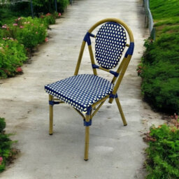 Blue Paris Bistro Chairs Cafe & Garden Chair Be Furniture
