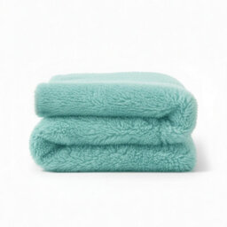 Cuddly Extra Fluffy Throw Ultra Soft Plush Blanket For Sofa Bed Home Decor Teal 150X200Cm - thumbnail 2