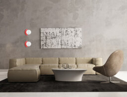 Luminosa Lighting Luminosa Nauti Globe Wall Lights Pink - thumbnail 3