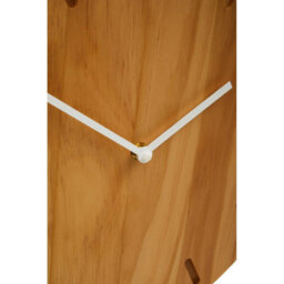 Orsina Rustic Natural Wood Effect Wall Clock, Contemporary Wall Clock, Precised Time Keeping  Wall Clock For Outdoor - thumbnail 8