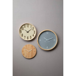 Orsina Rustic Natural Wood Effect Wall Clock, Contemporary Wall Clock, Precised Time Keeping  Wall Clock For Outdoor - thumbnail 4