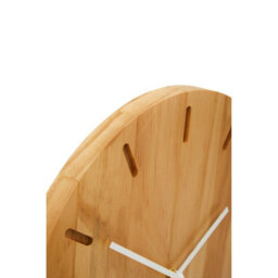 Orsina Rustic Natural Wood Effect Wall Clock, Contemporary Wall Clock, Precised Time Keeping  Wall Clock For Outdoor - thumbnail 9