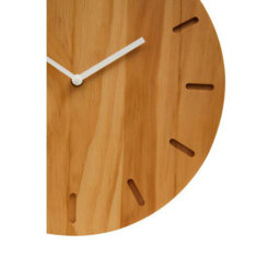 Orsina Rustic Natural Wood Effect Wall Clock, Contemporary Wall Clock, Precised Time Keeping  Wall Clock For Outdoor - thumbnail 7