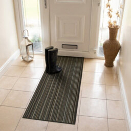 Jvl Arona Machine Washable Latex Backed Runner Doormat, 57X150Cm, Brown - thumbnail 7