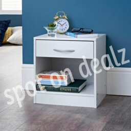 Spot On Dealz Bedside Table Small Side Table Living Room Tables End Cabinet Furniture Bedroom Indoor Storage - thumbnail 6