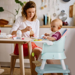 Costway 6-In-1 Baby High Chair Convertible Infant Feeding Chair-Colorful - thumbnail 9